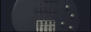 black musical instrument with strings